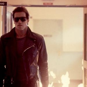 Still of Arnold Schwarzenegger in Terminatorius (1984)