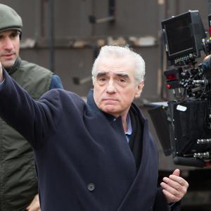 Still of Martin Scorsese in Hugo isradimas (2011)