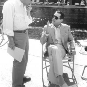 Still of Robert De Niro and Martin Scorsese in Kazino 1995