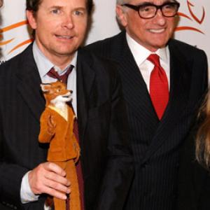 Michael J Fox and Martin Scorsese