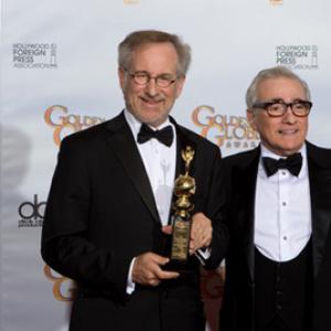 The Golden Globe Awards  66th Annual Arrivals Steven Spielberg Martin Scorsese