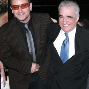 Martin Scorsese and Bono at event of Infiltruoti (2006)