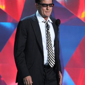 Charlie Sheen at event of 2012 MTV Movie Awards 2012