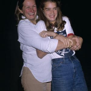 Brooke Shields and her mother Teri circa 1980