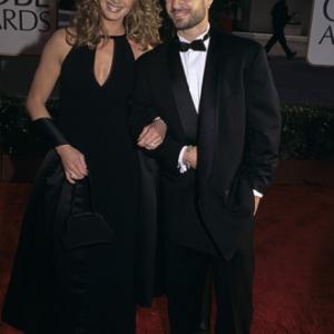 Brooke Shields and Andre Agassi at The 54th Annual Golden Globe Awards