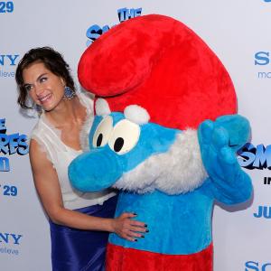 Brooke Shields at event of Smurfai 3D 2011