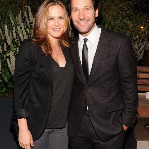 Alicia Silverstone and Paul Rudd at event of Our Idiot Brother (2011)