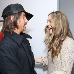 Alicia Silverstone and Anthony Kiedis