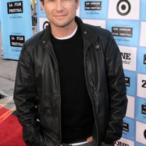 Christian Slater at event of Paper Man 2009