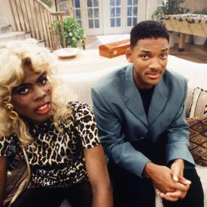 Still of Will Smith and Chris Rock in The Fresh Prince of Bel-Air (1990)
