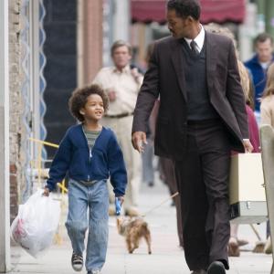 Still of Will Smith and Jaden Smith in The Pursuit of Happyness 2006