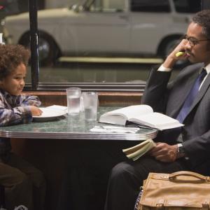 Still of Will Smith and Jaden Smith in The Pursuit of Happyness 2006