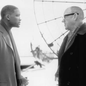Still of Will Smith and Gene Hackman in Valstybes priesas 1998