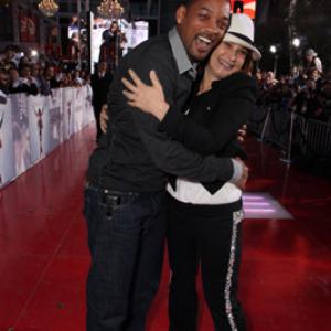 Will Smith and Amy Pascal at event of This Is It (2009)