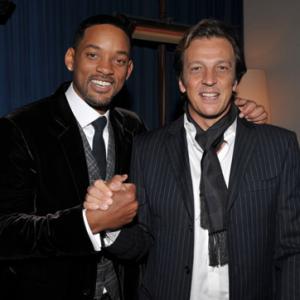 Will Smith and Gabriele Muccino at event of Septynios sielos 2008