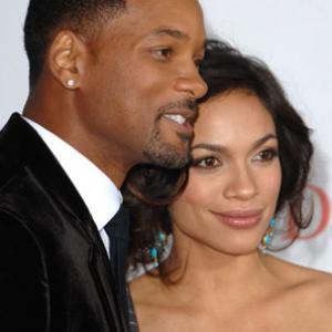 Will Smith and Rosario Dawson at event of Septynios sielos 2008