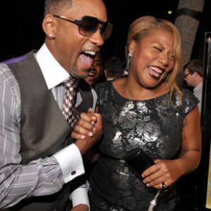 Will Smith and Queen Latifah at event of The Secret Life of Bees 2008