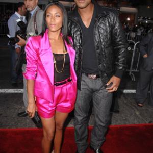 Will Smith and Jada Pinkett Smith at event of Karalyste 2007