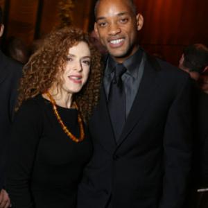 Will Smith and Bernadette Peters at event of The Pursuit of Happyness 2006