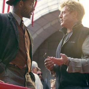 Will Smith with director Robert Redford