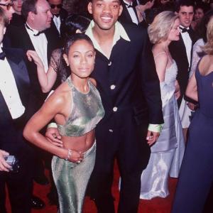 Will Smith and Jada Pinkett Smith at event of The 69th Annual Academy Awards 1997