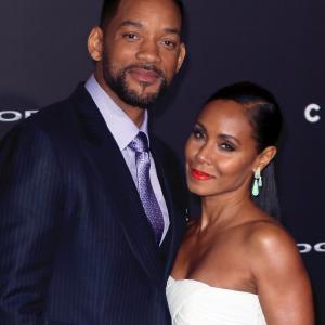 Will Smith and Jada Pinkett Smith at event of Susikaupk (2015)