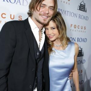 Mira Sorvino and Christopher Backus at event of Reservation Road 2007