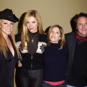 Mira Sorvino, David Anspaugh, Mariah Carey and Melora Walters at event of WiseGirls (2002)