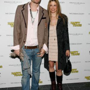 Mira Sorvino and Christopher Backus at event of Happy Tears 2009