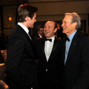 Clint Eastwood Kevin Spacey and Armie Hammer