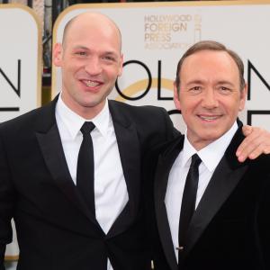 Kevin Spacey and Corey Stoll