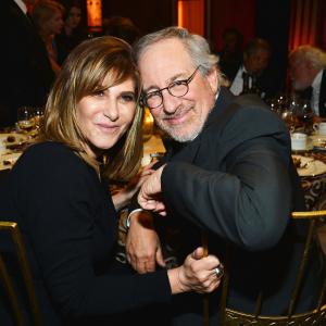 Steven Spielberg and Amy Pascal