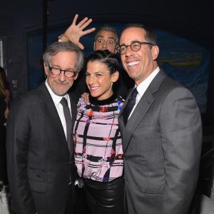 George Clooney Steven Spielberg Jerry Seinfeld and Jessica Seinfeld