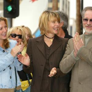 Steven Spielberg Kate Capshaw and Jessica Capshaw