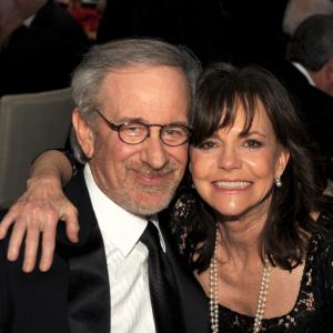 Steven Spielberg and Sally Field