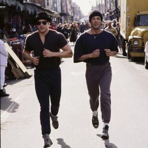 Still of Sylvester Stallone and Tommy Morrison in Rocky V 1990