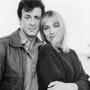Still of Sylvester Stallone and Darlanne Fluegel in Lock Up (1989)