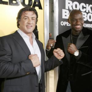 Sylvester Stallone and Antonio Tarver at event of Rocky Balboa 2006