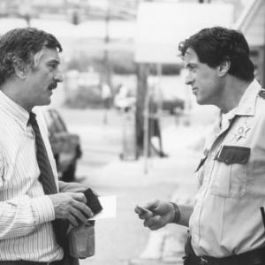 Still of Robert De Niro and Sylvester Stallone in Cop Land (1997)