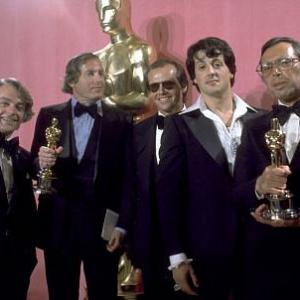Academy Awards 49th Annual Jack Nicholson Sylvester Stallone