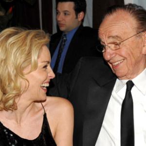 Sharon Stone and Rupert Murdoch
