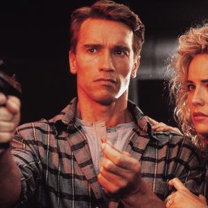 Arnold Schwarzenegger, Sharon Stone