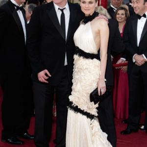 Quentin Tarantino and Diane Kruger at event of The 82nd Annual Academy Awards 2010