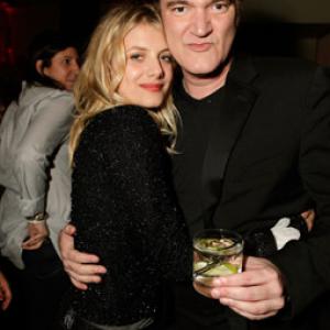 Quentin Tarantino and Mlanie Laurent at event of Negarbingi sunsnukiai 2009