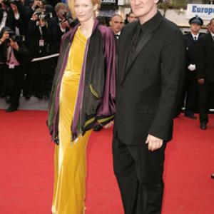 Quentin Tarantino and Tilda Swinton at event of DeLovely 2004