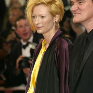 Quentin Tarantino and Tilda Swinton at event of DeLovely 2004