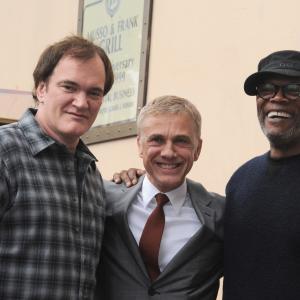 Samuel L. Jackson, Quentin Tarantino, Christoph Waltz