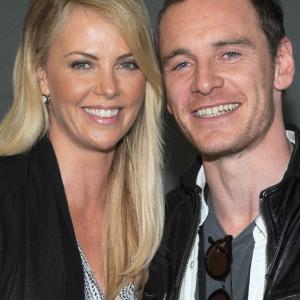 Charlize Theron and Michael Fassbender