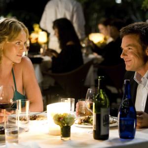 Still of Charlize Theron and Jason Bateman in Hankokas (2008)