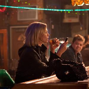 Still of Charlize Theron and Patton Oswalt in Young Adult 2011